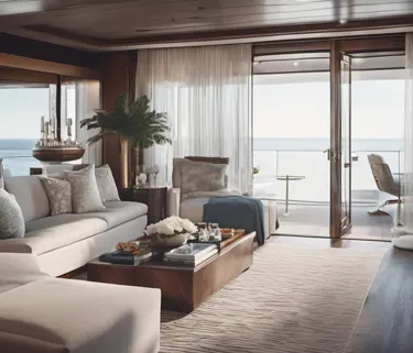 luxury yachts for sale main lounge of megayacht